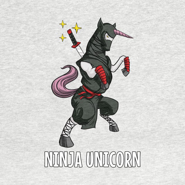 Ninja Unicorn by underheaven